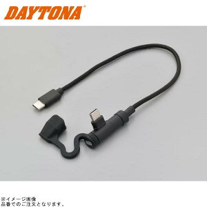 DAYTONA fCgi 17211 oCNpUSB[dP[u Type-C to Type-C L^