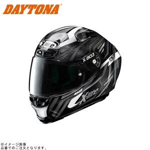 DAYTONA �f�C�g�i 32973 NOLAN X-lite X-803RS ULTRA CARBON DECEPTION �O���[/77 �T�C�Y:M
