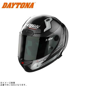 DAYTONA �f�C�g�i 45425 NOLAN X-804RS ULTRA CARBON HOTLAP �O���[/11 �T�C�Y:M