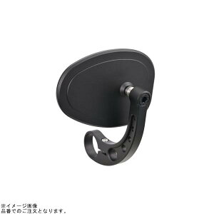 DAYTONA デイトナ 48092 ハイビジミラー バーエンドミラー スリムタイプ MIKAZUKI OVAL ブラック