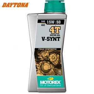 DAYTONA fCgi 49462 MOTOREX V-SYNT 4T 15W-50 e:1L