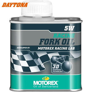 DAYTONA �f�C�g�i 49481 MOTOREX RACING FORK OIL 5W �e��:250mL