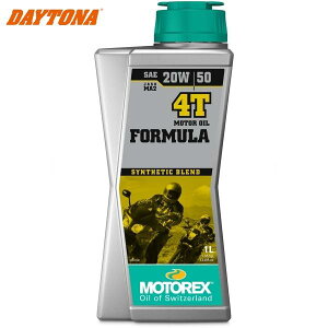 DAYTONA �f�C�g�i 49310 MOTOREX FORMULA 4T 20W-50 �e��:1L