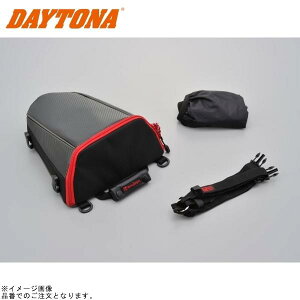 DAYTONA デイトナ 95735 DH-708 シートバッグ カーボン&レッド