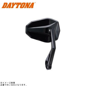 DAYTONA デイトナ 96693 HIGHSIDER バーエンドミラー ヴィクトリー ブラック アダプター別売(新保安基準適合)