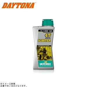 DAYTONA �f�C�g�i 97807 MOTOREX SCOOTER 4T (10W40) �e��:1L