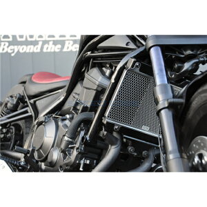 MORIWAKI L 01911-201T5-00 REBEL1100 21- Radiator Core Guard SILVER