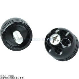 POSH ポッシュ 031078-06-10 VIVIDアルミビッグバーエンドM8カワサキ(ボルト径8mm/外径30mm)ブラック