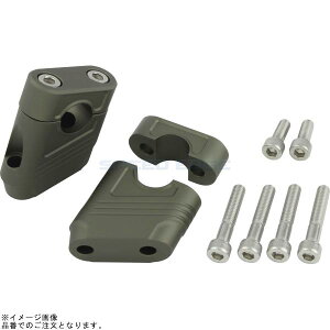 POSH ポッシュ 031152-21 マッスルポジションブラケット マットチタン |ゼファー400/X ゼファー750/1100/RS バリオス