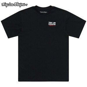 Troy Lee Designs トロイリーデザインズ TDA047 FACTORY SHORT SLEEVE TEE カラー:BLACK サイズ:M