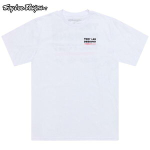 Troy Lee Designs gC[fUCY TDA047 FACTORY SHORT SLEEVE TEE J[:WHITE TCY:L