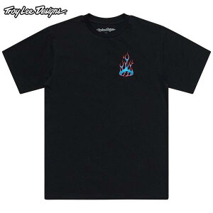 Troy Lee Designs gC[fUCY TDA048 TORCHED SHORT SLEEVE TEE J[:BLACK TCY:L