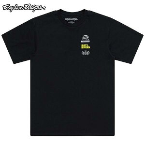 Troy Lee Designs トロイリーデザインズ TDA049 OVERLOAD SHORT SLEEVE TEE カラー:BLACK サイズ:XL