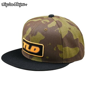 Troy Lee Designs トロイリーデザインズ TDA054 FADE OUT FLAT BILL SNAPBACK カラー:OLIVE CAMO サイズ:ONE SIZE