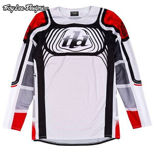 Troy Lee Designs gC[fUCY TDU230 SE PRO W[W J[:WAVEZ OFF WHITE/RED TCY:M