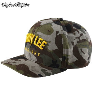 Troy Lee Designs トロイリーデザインズ TDA044 BOLT CURVED BILL SNAPBACK カラー:FOREST CAMO サイズ:ONE SIZE