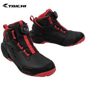 RS TAICHI RSタイチ RSS013 DRYMASTER アローシューズ カラー:BLACK/RED サイズ:23.5cm