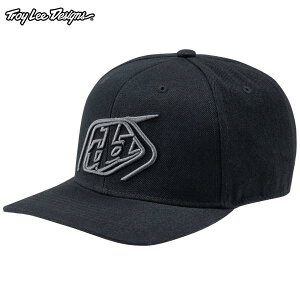 Troy Lee Designs トロイリーデザインズ TDA043 CROP CURVED SNAPBACK HATBK71 カラー:BLACK/CHARCOAL サイズ:ONE SIZE