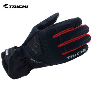RS TAICHI RSタイチ RST449 DRYMASTER-FIT レイングローブ カラー:BLACK/RED サイズ:XL
