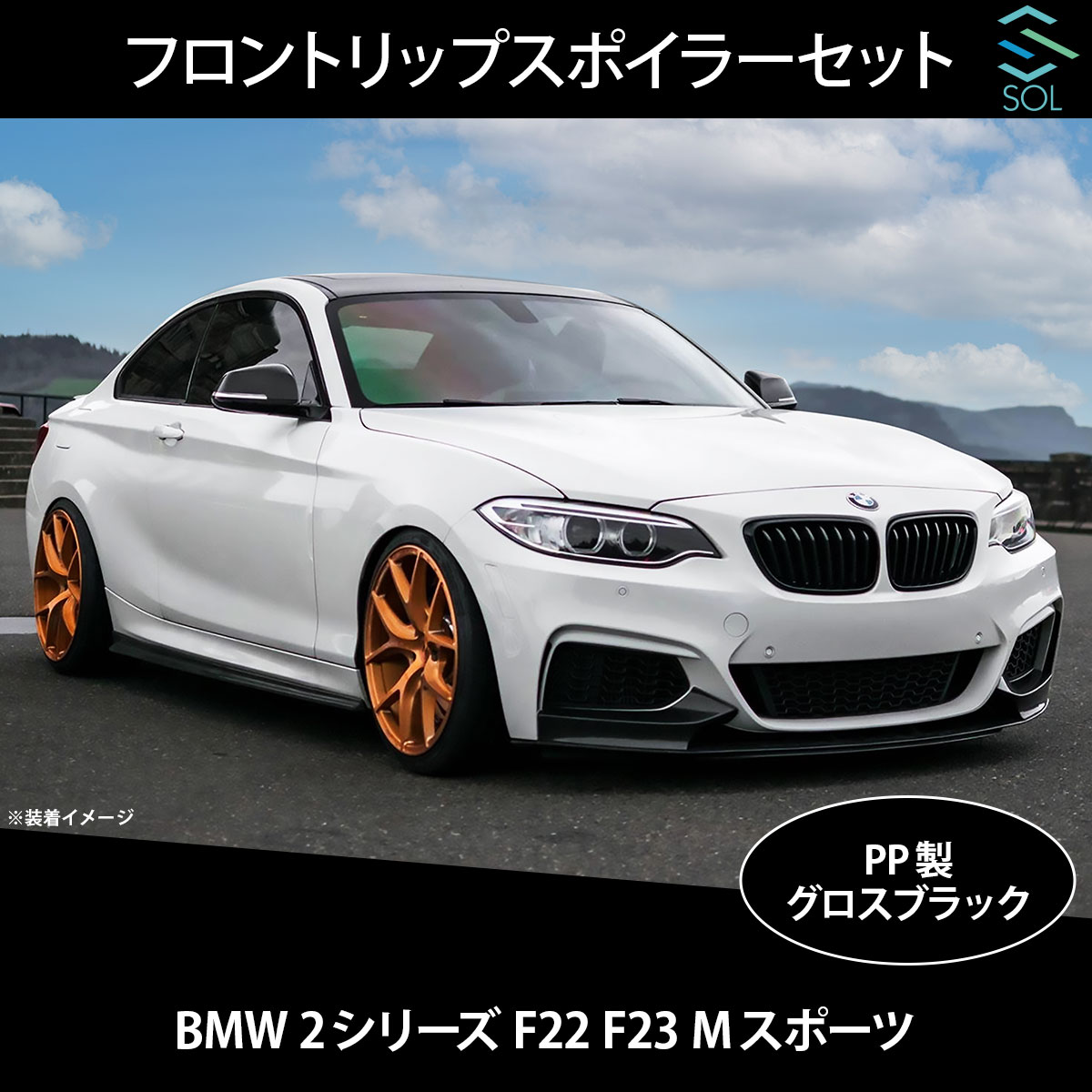 楽天市場】BMW 2シリーズ F22 F23 Mスポーツ用 Mパフォーマンスルック