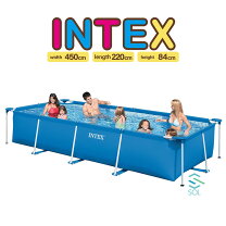 楽天市場】インテックス フレームプール 450×220×84の通販