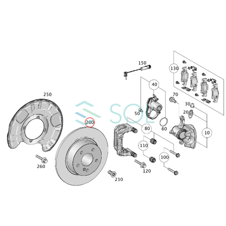 楽天市場】HAPAD リア ブレーキローター ディスクローター ベンチレー 