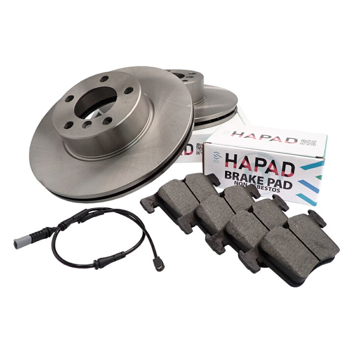 楽天市場】出荷締切18時 HAPAD フロント ブレーキパッド + ブレーキ 