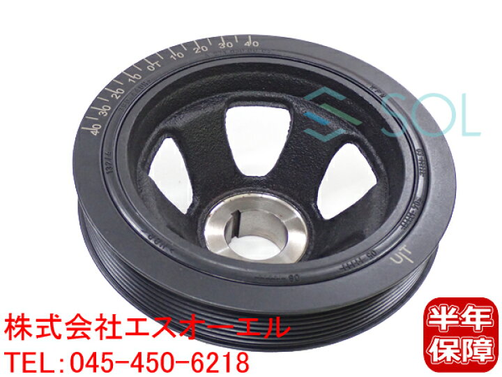 楽天市場】ベンツ W203 W204 W209 R171 クランクプーリー クランク 
