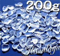 【本日のタイムセール30%OFF】さざれ石 パワーストーン 水晶 さざれ 200g ヒマラヤ水晶 ガネーシュヒマー…