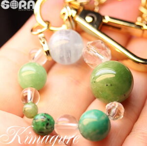 パワーストーン 【限定1点モノ】店長の気まぐれシリーズ 4Aインド産 ペリドット 5Aミャンマー産 翡翠 4A モーシッシ 4A アクアマリン 4A ロシア産 アマゾナイト チャーム 天然石 キーホルダー