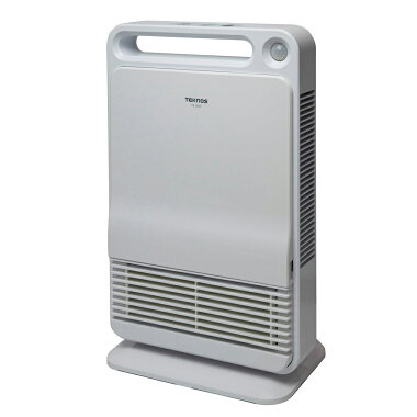 TEKNOS_人感センサー搭載セラミックファンヒーターTS-800(800W/400W切替式・消臭フィルター)