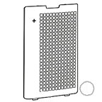 シャープ 加湿空気清浄機用後ろパネル(ホワイト系)(280 158 0799)【対応機種】KI-GS50-W KI-HS50-W KI-JS50-W KI-LS50-W KI-S50E5-W KI-S50E6-W KI-S50E7-W