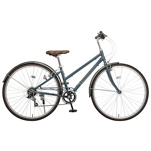 Volkswagen 700×32C(27インチ相当)外装6段変速クロスバイクVW-CR7006AL-OTブルーグレー(67384)