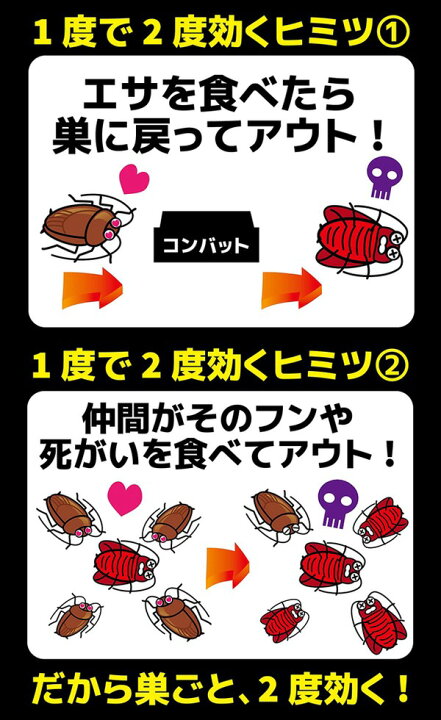 最大59%オフ! 送料無料 定形外 ゴキブリ駆除剤 コンバット 4個入 1箱 置き型 6ヶ月用 巣ごと効く 殺虫剤 害虫対策グッズ 金鳥 大日本除虫菊株式会社 terahaku.jp 最大59%オフ! 送料無料 定形外 ゴキブリ駆除剤 コンバット 4個入 1箱 置き型 6ヶ月用 巣ごと効く 殺虫剤 害虫対策グッズ 金鳥 大日本除虫菊株式会社 terahaku.jp