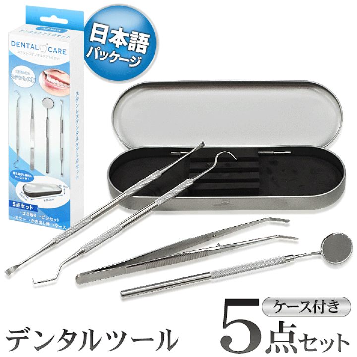 楽天市場】【本日ポイント5倍!】ステンレス製 デンタルケアツール