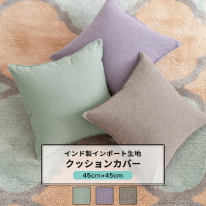 �N�b�V�����J�o�[ ������� 45cm×45cm �yCH509�z �m�� [1��] ������� ���n ���l�� �O���[�� �p�[�v�� �u���E�� C-F-1