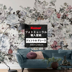 [10%OFF×X[p[Z[] ǎ ԕ 300×250cm Aǎ ~[ǎ  OK ʉ  1[ hCc Komar WFg O[X Gentle Grace C-F-1