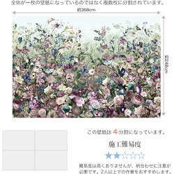 楽天市場 壁紙 花柄 植物 輸入壁紙 デザイン おしゃれ 不織布 クロス のり付き Diy リフォーム 風景 ドイツ製 Xxl4 035 Botanica ボタニカ Csz Diy