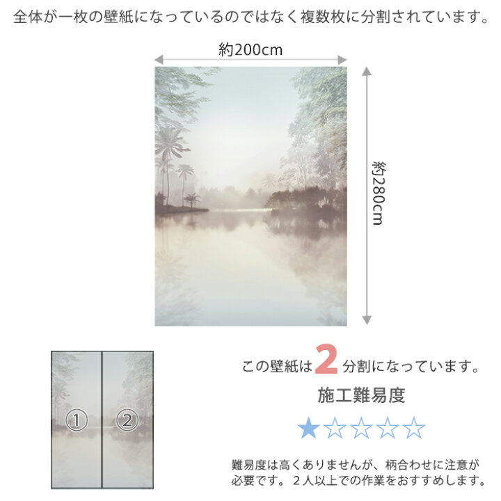 楽天市場 1000円オフクーポンあり 壁紙 風景 景色 湖 輸入壁紙 デザイン おしゃれ 不織布 クロス Diy リフォーム 撮影 背景 背景紙 店舗 装飾 インテリア 内装 カルトナージュ ドイツ製 R2 009 Lac Tropical Pure ラクトロピカルピュア Csz Diy