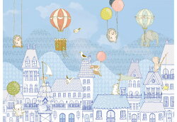 楽天市場 25日限定10 Offクーポンあり 壁紙 壁画 ハリネズミ イラスト 輸入壁紙 デザイン おしゃれ 不織布 クロス のり付きdiy リフォーム 撮影 背景 子供部屋 ドイツ製 X7 1001 Rooftop Ralley ルーフトップ ラリー Csz Diy