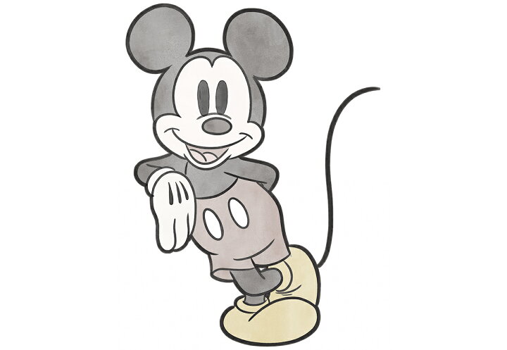 楽天市場 壁紙 シールタイプ 貼ってはがせる ディズニー ミッキーマウス ミッキー ワンポイント おしゃれ 可愛い ドイツ製 Mickey Essential ミッキーエッセンシャル Csz Diy