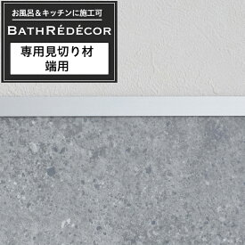 [10％OFFクーポンあり×25日限定] 防水ウォールパネル BathRedecor バスリデコ 専用見切り材 端用 CSZ