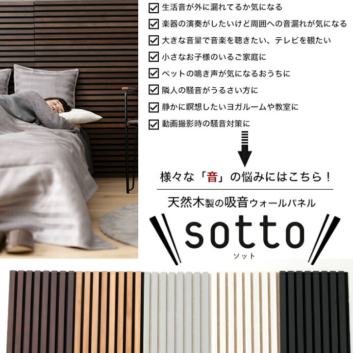 楽天市場】吸音材 吸音パネル 80×30cm 6枚入 吸音 防音 パネル 吸音  