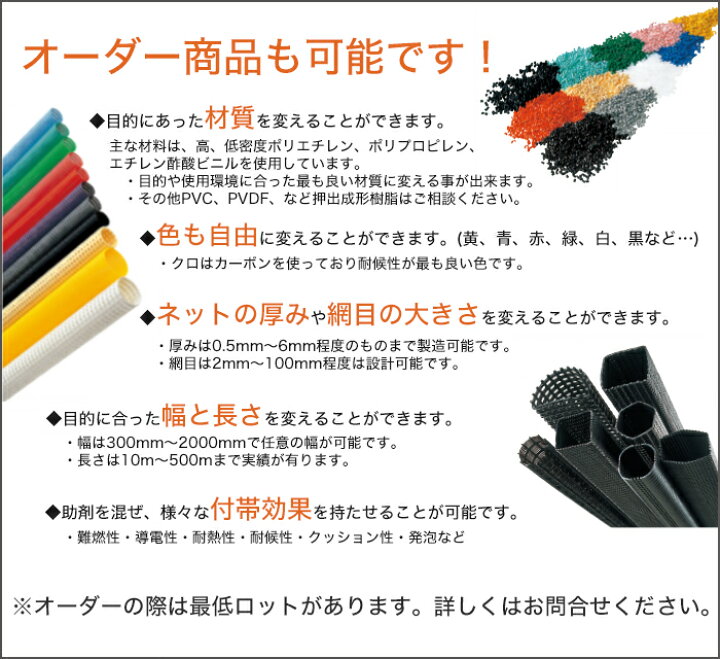 楽天市場】[マラソン限定クーポンあり]トリカルネット MS-2 幅1m×100m 