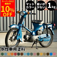 [スーパーセール期間限定10％OFF!] 水性車用塗料 Car Paint 1kg 水性塗料 ペンキ 車を塗る 車塗装 車塗料…