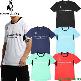 クラウディオ・パンディアーニ Claudio Pandiani サッカージャンキー Soccer Junky 半袖 ヨル犬+1 ワークアウトシャツ メンズ CP23A19 Tシャツ トレーニングシャツ おしゃれ ブランド