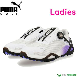 レディース プーマ ゴルフ ゴルフシューズ ウィメンズ ゴルフ シャドウキャット ニトロ ディスク スパイクレスシューズ 310833 3E相当 PUMA GOLF SHADOWCAT NITRO 女性用 ダイヤル式 2025年秋冬新色 お