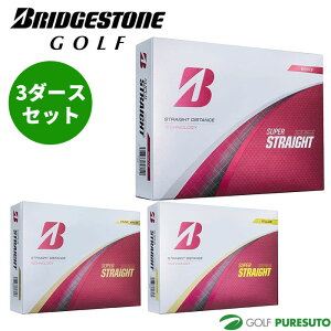 �u���a�X�g���S���t �S���t�{�[�� SUPER STRAIGHT 3�_�[�X�Z�b�g�i36�����j2025�N���f�� BRIDGESTONE GOLF �R�X�p �܂Ƃߔ���