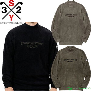 SY32 by SWEET YEARS ���� �A�u�\�����[�g ���S���b�N�l�b�N�j�b�g �Z�[�^�[ �����Y SYG-24A004ABS �S���t�E�F�A �H�~���f�� �G�X���C�T�[�e�B�g�D �o�C �X�E�B�[�g�C���[�Y ABSOLUTE LOGO SWEATER �H�~�E�F