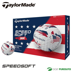 �e�[���[���C�h �S���t�{�[�� SPEED SOFT INK USA 1�_�[�X 12���� 2026�N���f�� TaylorMade GOLF �X�s�[�h�\�t�g �C���N �����Y